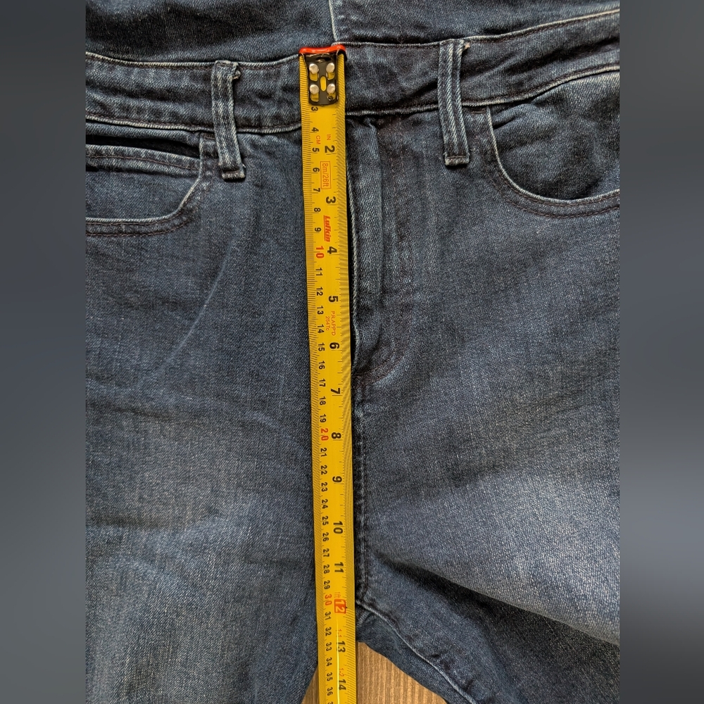 Lucky Brand Women's Bridget Cropped Overalls Size 6 Snap Front Denim - Picture 16 of 16